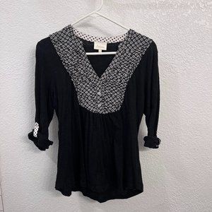 Anthropologie Deletta Knit Top